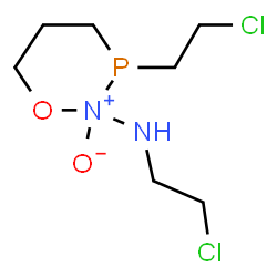 ChemSpider 2D Image | N,3-Bis(2-chloroethyl)-1,2,3-oxazaphosphinan-2-amine 2-oxide | C7H15Cl2N2O2P