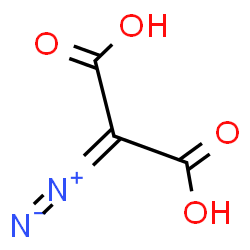 ChemSpider 2D Image | Diazomalonic acid | C3H2N2O4