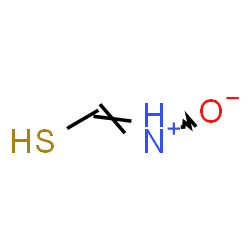ChemSpider 2D Image | (E)-(Oxido-lambda~5~-azanylidene)methanethiol | CH3NOS