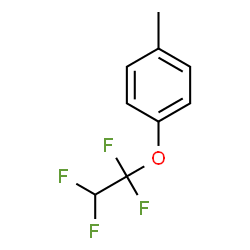 ChemSpider 2D Image | 1-Methyl-4-(1,1,2,2-tetrafluoroethoxy)benzene | C9H8F4O