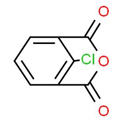 ChemSpider 2D Image | 9-Chloro-3-oxabicyclo[3.3.1]nona-1(9),5,7-triene-2,4-dione | C8H3ClO3