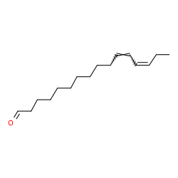 ChemSpider 2D Image | (11Z,13Z)-11,13-Hexadecadienal | C16H28O