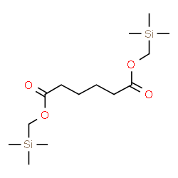 ChemSpider 2D Image | Bis[(trimethylsilyl)methyl] adipate | C14H30O4Si2