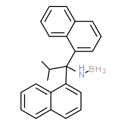 ChemSpider 2D Image | N-Boryl-2-methyl-1,1-di(1-naphthyl)-1-propanamine | C24H24BN