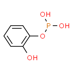 ChemSpider 2D Image | 2-Hydroxyphenyl dihydrogen phosphite | C6H7O4P