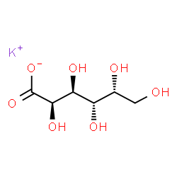 ChemSpider 2D Image | Potassium D-galactonate | C6H11KO7