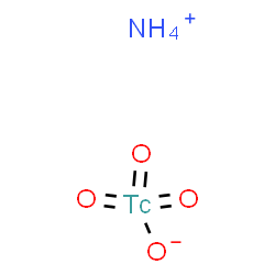 ChemSpider 2D Image | Ammonium oxido(trioxo)technetium | H4NO4Tc