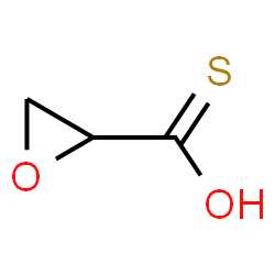 ChemSpider 2D Image | 2-Oxiranecarbothioic O-acid | C3H4O2S
