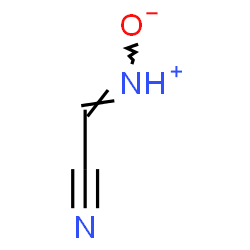 ChemSpider 2D Image | (2E)-(Oxido-lambda~5~-azanylidene)acetonitrile | C2H2N2O