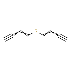 ChemSpider 2D Image | (1E)-1-[(1E)-1-Buten-3-yn-1-ylsulfanyl]-1-buten-3-yne | C8H6S