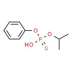 ChemSpider 2D Image | O-Isopropyl O-phenyl hydrogen phosphorothioate | C9H13O3PS