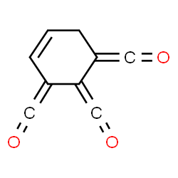 ChemSpider 2D Image | 4-Cyclohexene-1,2,3-triylidenetrimethanone | C9H4O3