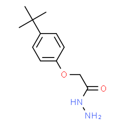 ChemSpider 2D Image | 2-(4-tert-Butylphenoxy)acetohydrazide | C12H18N2O2