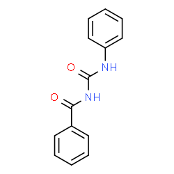 ChemSpider 2D Image | N-benzoyl-N'-phenylurea | C14H12N2O2