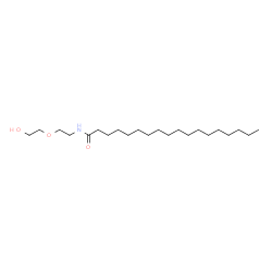 ChemSpider 2D Image | N-[2-(2-Hydroxyethoxy)ethyl]octadecanamide | C22H45NO3