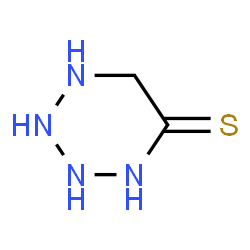 ChemSpider 2D Image | 1,2,3,4-Tetrazinane-5-thione | C2H6N4S