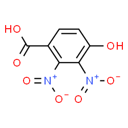 ChemSpider 2D Image | 4-Hydroxy-2,3-dinitrobenzoic acid | C7H4N2O7