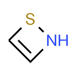 ChemSpider 2D Image | 2H-1,2-Thiazete | C2H3NS