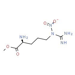 ChemSpider 2D Image | Methyl 5-(N-nitrocarbamimidamido)-L-norvalinate | C7H15N5O4