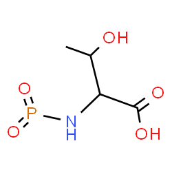 ChemSpider 2D Image | N-[Oxido(oxo)phosphoranyl]threonine | C4H8NO5P