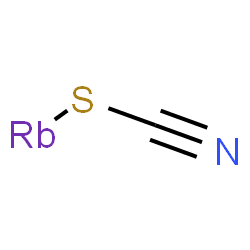 ChemSpider 2D Image | Rubidium thiocyanate | CNRbS