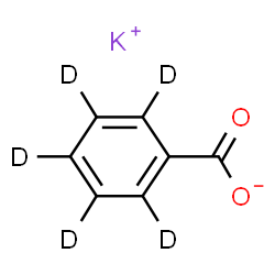 ChemSpider 2D Image | Potassium (~2~H_5_)benzoate | C7D5KO2