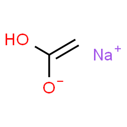 ChemSpider 2D Image | Sodium 1-hydroxyethenolate | C2H3NaO2
