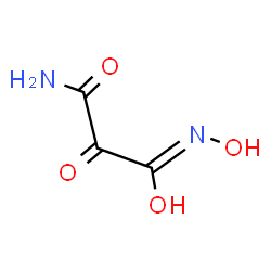 ChemSpider 2D Image | (1Z)-3-Amino-N-hydroxy-2,3-dioxopropanimidic acid | C3H4N2O4