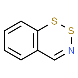 ChemSpider 2D Image | 1,2,3-Benzodithiazine | C7H5NS2