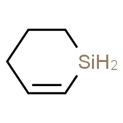 ChemSpider 2D Image | 1,2,3,4-Tetrahydrosiline | C5H10Si
