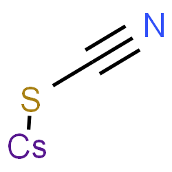 ChemSpider 2D Image | Caesium thiocyanate | CCsNS