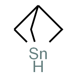 ChemSpider 2D Image | 1-Stannabicyclo[1.1.1]pentane | C4H8Sn