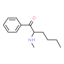 ChemSpider 2D Image | 2-(Methylamino)-1-phenyl-1-hexanone | C13H19NO