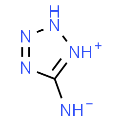 ChemSpider 2D Image | 2H-tetrazol-5-amine | CH3N5