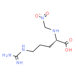 ChemSpider 2D Image | N~2~-(Nitromethyl)-L-arginine | C7H15N5O4