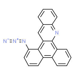 ChemSpider 2D Image | 1-Azidodibenzo[a,c]acridine | C21H12N4