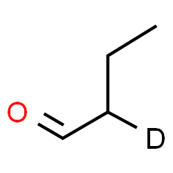 ChemSpider 2D Image | (2-~2~H_1_)Butanal | C4H7DO