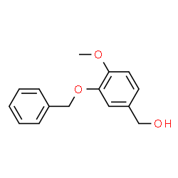 ChemSpider 2D Image | (3-Benzyloxy-4-methoxy-phenyl)-methanol | C15H16O3