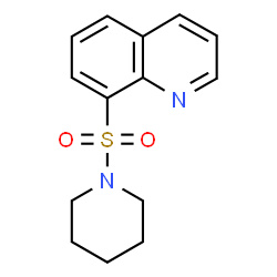 ChemSpider 2D Image | 8-(1-Piperidinylsulfonyl)quinoline | C14H16N2O2S