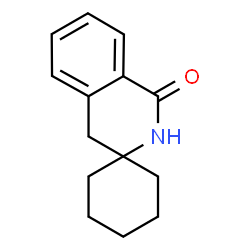 ChemSpider 2D Image | 2'H-Spiro[cyclohexane-1,3'-isoquinolin]-1'(4'H)-one | C14H17NO