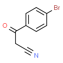 ChemSpider 2D Image | p-Bromobenzoylacetonitrile | C9H6BrNO