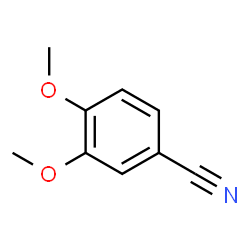 ChemSpider 2D Image | 3,4-Dimethoxybenzonitrile | C9H9NO2