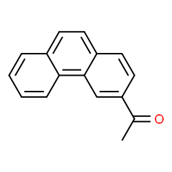 ChemSpider 2D Image | 3-Acetylphenanthrene | C16H12O