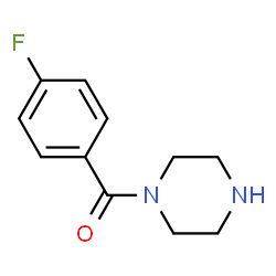ChemSpider 2D Image | 1-(4-fluorobenzoyl)piperazine | C11H13FN2O