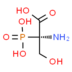 ChemSpider 2D Image | 2-Phosphono-L-serine | C3H8NO6P
