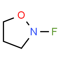 ChemSpider 2D Image | 2-Fluoro-1,2-oxazolidine | C3H6FNO