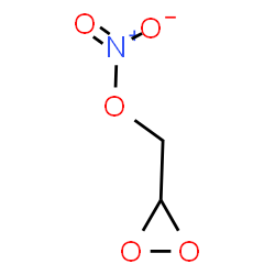ChemSpider 2D Image | 3-Dioxiranylmethyl nitrate | C2H3NO5
