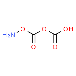 ChemSpider 2D Image | (Aminooxy)carbonyl hydrogen carbonate | C2H3NO5