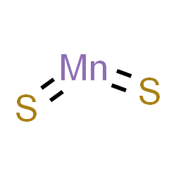 ChemSpider 2D Image | Dithioxomanganese | MnS2