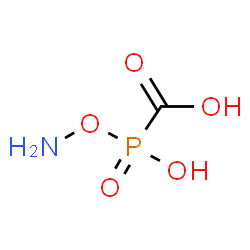 ChemSpider 2D Image | (Aminooxy)(hydroxy)phosphinecarboxylic acid oxide | CH4NO5P